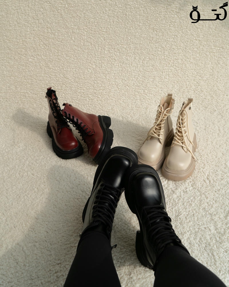 نیم بوت بندی بغل دکمه